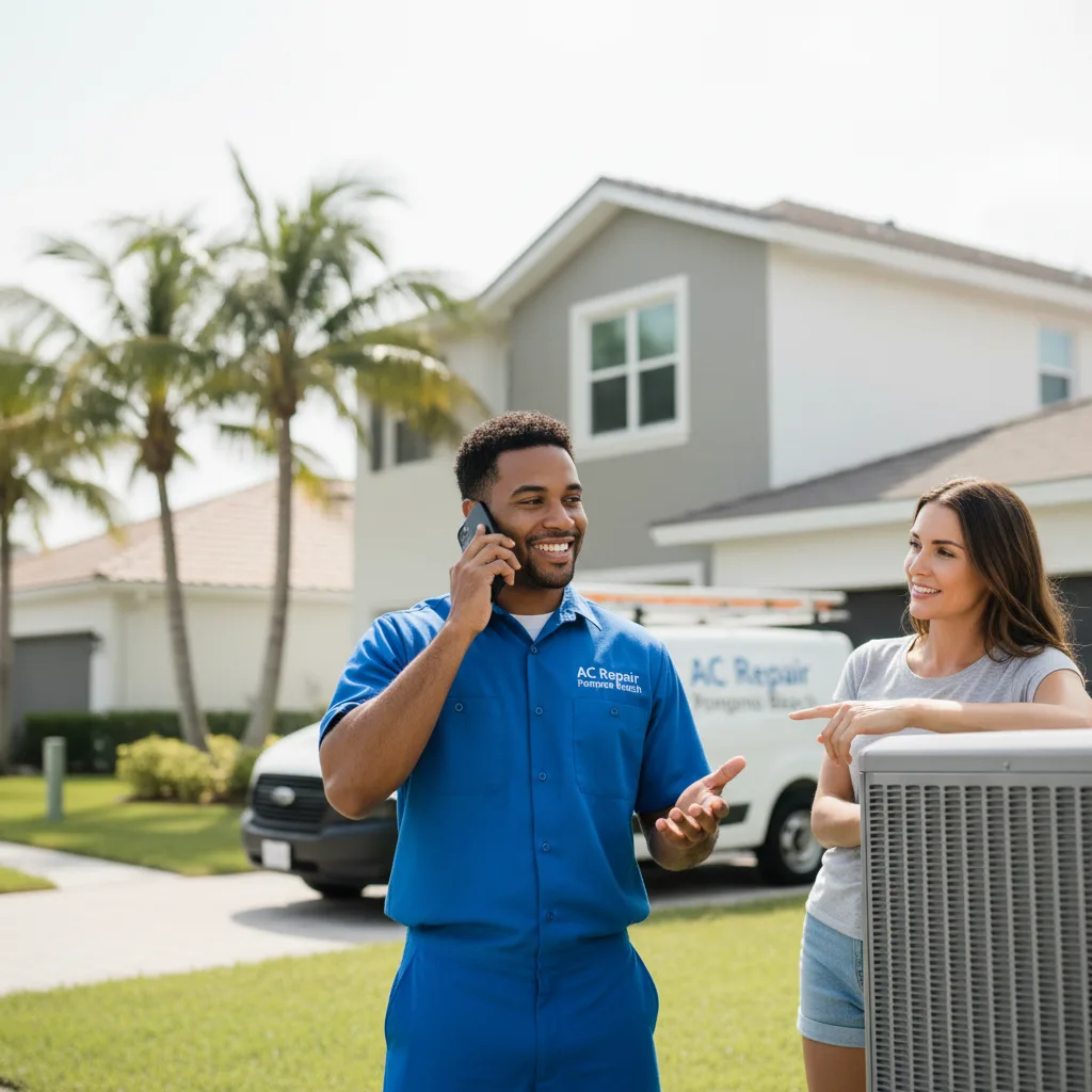 AC Repair Pompano Beach customer support in Osterburg